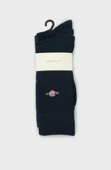 Мужские темно-синие носки (3 пары) SHIELD SOCKS Синий 40-42 Gant 9960270