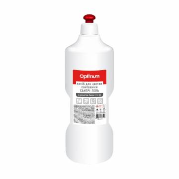 Средство для чистки сантехники Optimum Сантри-гель с ароматом лимона, 1 л Средство для чистки сантехники Optimum Сантри-гель с ароматом лимона, 1 л