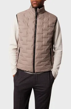 Мужской бежевый жилет Бежевый L Pierre Cardin PC.-C8 10116.0055