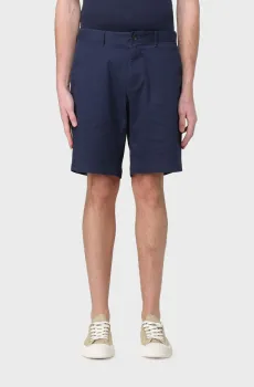 Мужские темно-синие шорты STRETCH COTTON SHORT Синий 30 Michael Kors CS43CSKDR2