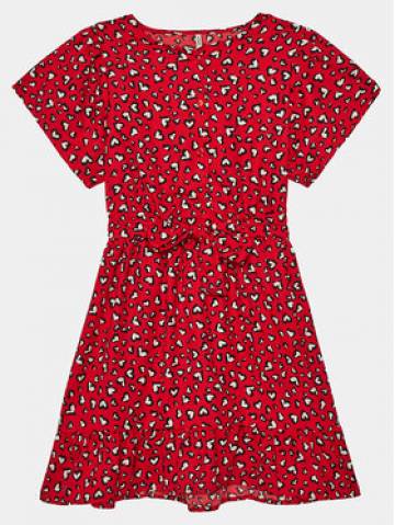 Kids ONLY Літня сукня Palma 15316557 Червоний Regular Fit Kids ONLY Літня сукня Palma 15316557 Червоний Regular Fit