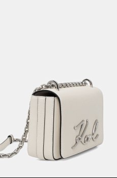 Кожаная сумочка Karl Lagerfeld K/SIGNATURE