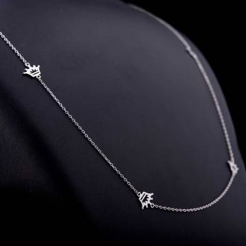 Серебряное колье "Корона" 18298 Серебряное колье "Корона" 18298