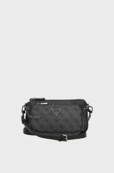 Женская темно-серая сумка с узором Серый ONESIZE Guess HWBG78.79710;CLO