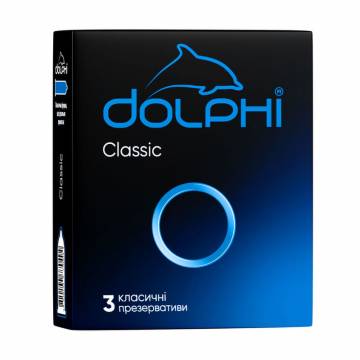 Презервативы Dolphi Classic Классические, 3 шт Презервативы Dolphi Classic Классические, 3 шт