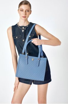Pierre Cardin Paris Printed Structured Tote Bag