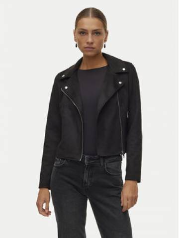Vero Moda Куртка зі штучної шкіри Jose 10300938 Чорний Regular Fit Vero Moda Куртка зі штучної шкіри Jose 10300938 Чорний Regular Fit