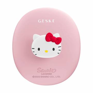 Щетка для лица Geske Facial Brush 3 в 1 by Hello Kitty розовая с держателем, 1 шт Щетка для лица Geske Facial Brush 3 в 1 by Hello Kitty розовая с держателем, 1 шт