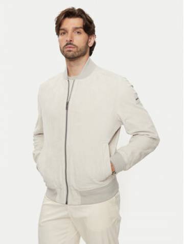 Boss Шкіряна куртка Joflag 50519197 Бежевий Regular Fit Boss Шкіряна куртка Joflag 50519197 Бежевий Regular Fit