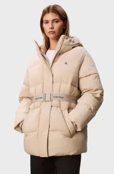 Женская бежевая куртка MIDWEIGHT Бежевый S Calvin Klein Jeans LV047D507G