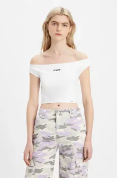 Женский белый топ Белый M Levi’s® A6038;0000