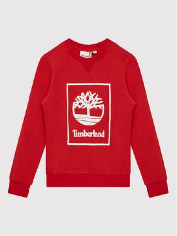Timberland Світшот T25T58 S Червоний Regular Fit Timberland Світшот T25T58 S Червоний Regular Fit