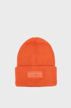 Мужская оранжевая шапка LINEAR Оранжевый ONESIZE Tommy Jeans AM0AM13666