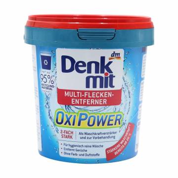 Пятновыводитель DenkMit Oxi Power с активным кислородом, для цветных вещей, 750 г