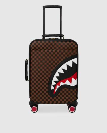 Детский коричневый чемодан SAWTOOTH SHARKS IN PARIS Детский коричневый чемодан SAWTOOTH SHARKS IN PARIS