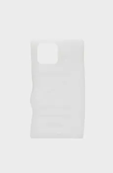 Белый чехол для телефона Diesel Silicone Case iP 15 Белый ONESIZE Diesel 54123