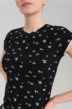 Рибана футболка з віскози з принтом по всій поверхні - other