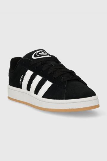 Замшевые кроссовки adidas Originals цвет чёрный Замшевые кроссовки adidas Originals цвет чёрный