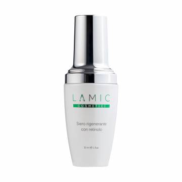 Восстанавливающая сыворотка для лица Lamic Cosmetici Siero Rigenerante Con Retinolo с ретинолом, 30 мл Восстанавливающая сыворотка для лица Lamic Cosmetici Siero Rigenerante Con Retinolo с ретинолом, 30 мл