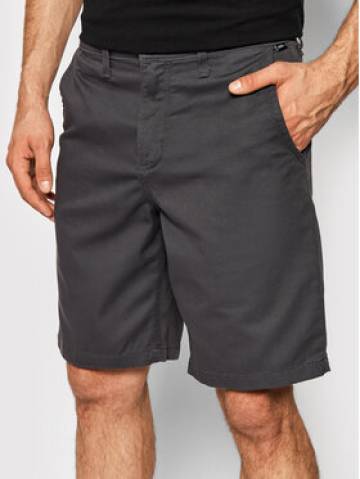 Vans Шорти з тканини Authentic Chino VN0A5FJX Сірий Relaxed Fit Vans Шорти з тканини Authentic Chino VN0A5FJX Сірий Relaxed Fit