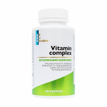 Витаминный комплекс ABU - All Be Ukraine Vitamin Complex, 90 капсул