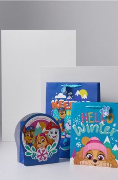 Різдвяні подарункові пакети PAW Patrol 3 шт. - різнобарвний