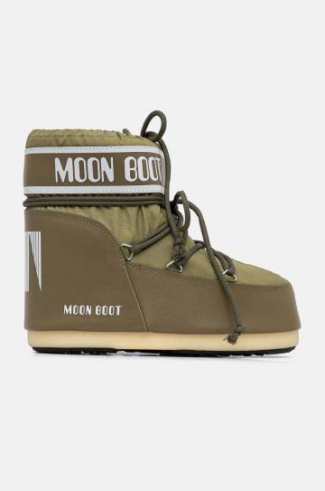 Зимние сапоги Moon Boot MB ICON LOW NYLON цвет зелёный 80D1409340 M006 Зимние сапоги Moon Boot MB ICON LOW NYLON цвет зелёный 80D1409340 M006
