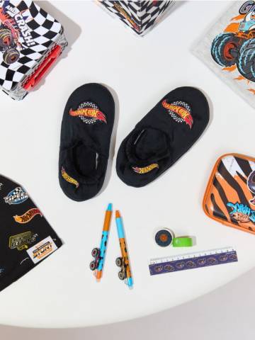 Капці Hot Wheels - чорний Капці Hot Wheels - чорний