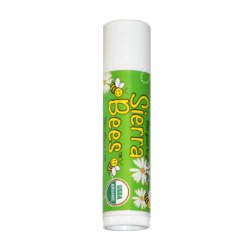 Бальзам для губ Sierra Bees Mint Burst Organic Lip Balm Мята, 4.25 г Бальзам для губ Sierra Bees Mint Burst Organic Lip Balm Мята, 4.25 г