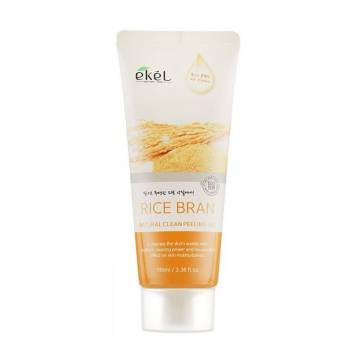 Пилинг-скатка для лица Ekel Rice Bran Soft Mild Peeling Gel, 100 мл Пилинг-скатка для лица Ekel Rice Bran Soft Mild Peeling Gel, 100 мл