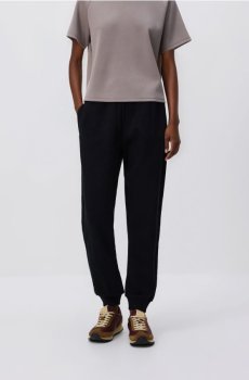 Reserved - Спортивні штани зі шнурком - чорний - 019HT-99X