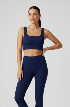 Спортивний топ - темно-синій