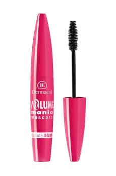 Тушь для ресниц Dermacol Volume Mania Mascara Невероятный объем, черная, 10 мл