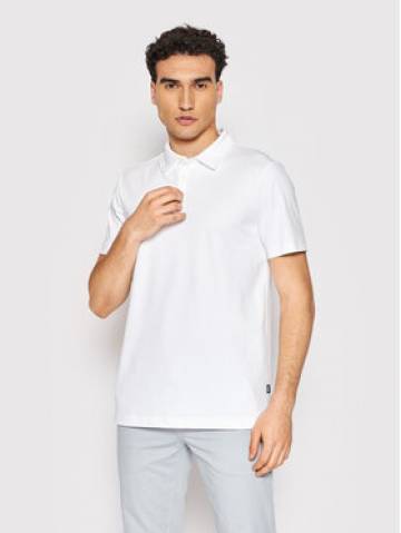 Boss Поло Palosh 50471335 Білий Slim Fit Boss Поло Palosh 50471335 Білий Slim Fit