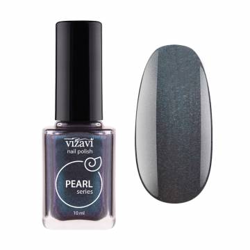 Лак для ногтей Vizavi Professional Pearl Series Nail Polish 28 Серый, 10 мл