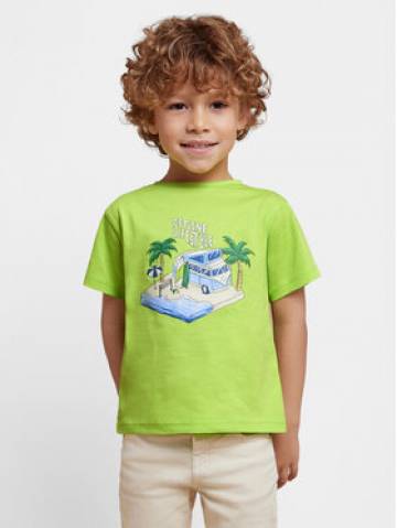Mayoral Футболка 3004 Зелений Regular Fit Mayoral Футболка 3004 Зелений Regular Fit
