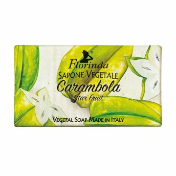 Натуральное мыло Florinda Vegetal Soap Star Fruit Карамбола, 100 г Натуральное мыло Florinda Vegetal Soap Star Fruit Карамбола, 100 г