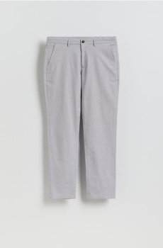 Reserved - Картаті штани-чиноси - світло-сірий - 8347H-09M