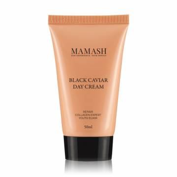 Питательный дневной крем для лица Mamash Black Caviar Day Cream с ценным экстрактом черной икры, 50 мл Питательный дневной крем для лица Mamash Black Caviar Day Cream с ценным экстрактом черной икры, 50 мл