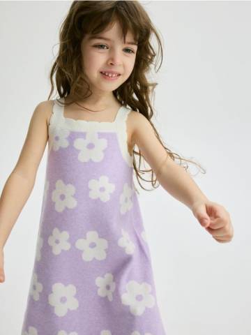 Reserved - Трикотажна сукня на бретельках - різнобарвний - 218DB-MLC