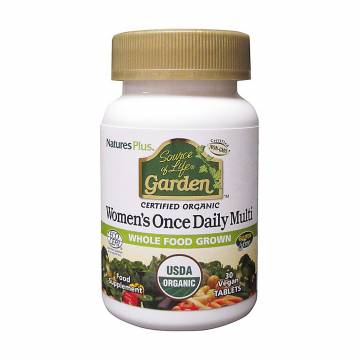 Женские мультивитамины NaturesPlus Source of Life Garden Womens Once Daily Multi для женщин, 30 таблеток Женские мультивитамины NaturesPlus Source of Life Garden Womens Once Daily Multi для женщин, 30 таблеток