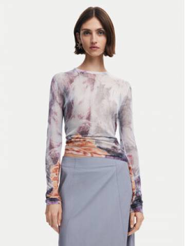 Desigual Блузка North Bay 24WWJF60 Сірий Regular Fit Desigual Блузка North Bay 24WWJF60 Сірий Regular Fit