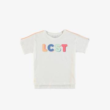 Lacoste футболка дитяча з круглим вирізом Lacoste футболка дитяча з круглим вирізом