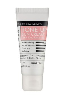 Солнцезащитный крем Derma Factory Tone Up Sun Cream SPF 50+ PA++++ для проблемной кожи лица, 30 г