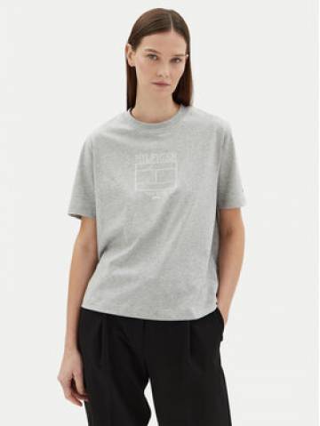 Tommy Hilfiger Футболка WW0WW45525 Сірий Relaxed Fit