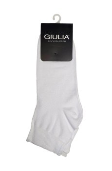 Носки мужские Giulia MS2 Classic, средние, белые, размер 39-42