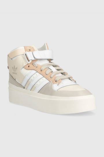 Кроссовки adidas Originals Forum Bonega цвет бежевый GW7061-WHT/ORA Кроссовки adidas Originals Forum Bonega цвет бежевый GW7061-WHT/ORA