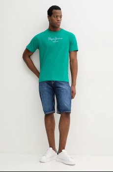 Хлопковая футболка Pepe Jeans Eggo