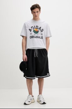 Хлопковая футболка adidas Originals