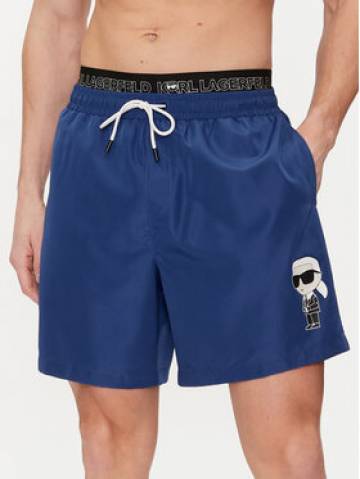KARL LAGERFELD Пляжні шорти 235M2213 Cиній Regular Fit KARL LAGERFELD Пляжні шорти 235M2213 Cиній Regular Fit